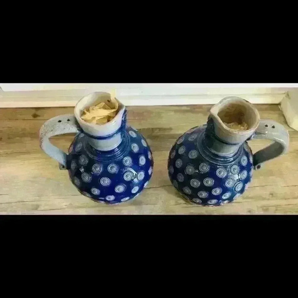 Rare  German Westerwald  Glaze Stoneware  Enghalskanne  Jug 17th Century - Picture 5 of 5